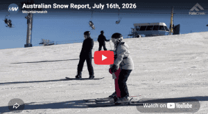 Australian Snow Report, July 16th, 2026